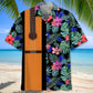Tropical Guitar Hawaii Hawaiian Shirt For Island Vacations, Resort Wear, And Relaxed Seasonal Style