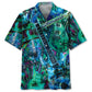 Tropical Guitar Hawaiian Shirt For Music Fans, Resort Parties, And Warm Weather Events