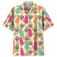 Easter Creative Pattern Hawaiian Shirt For Summer Vacation, Beach Travel, And Casual Wear