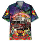 Halloween Firefighter Hawaiian Shirt For Tropical Holidays, Outdoor Gatherings, And Everyday Comfort
