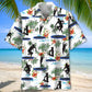 Jump Trampoline Hawaiian Shirt For Coastal Travel, Casual Events, And Comfortable Summer Wear