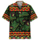 Happy Juneteenth Hawaiian Shirt For Outdoor Event, Poolside Gathering, And Travel Ready Style