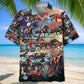 Harness Racing Racecourse Hawaiian Shirt For Racing Fans, Summer Outings, And Relaxed Vacation Wear
