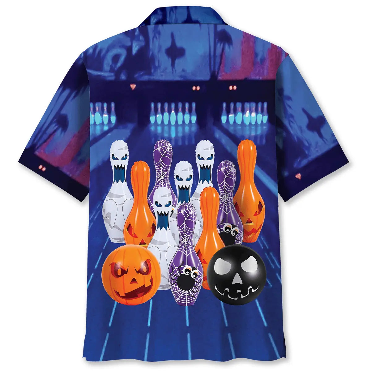 Haunted 10 Pins Hawaiian Shirt