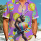 Creative Hawaii Easter Bigfoot Hawaiian Shirt For Coastal Getaways, Outdoor Gatherings, And Thoughtful Gift Giving
