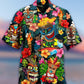 Tiki Island Hawaiian Shirt Pattern View For Lightweight Everyday Style
