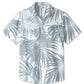 Floral Tropical Beach Leaves Hawaiian Shirt For Coastal Travel, Casual Events, And Comfortable Summer Wear