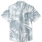 Floral Tropical Beach Leaves Hawaiian Shirt For Coastal Travel, Casual Events, And Comfortable Summer Wear