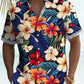 Floral Tropical Island Beach Vacation Aloha Hawaiian Shirt For Beach Days, Summer Outings, And Thoughtful Gift Giving