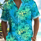 Floral Tropical Gradient Hibiscus Vacation Hawaiian Shirt For Beach Days, Summer Outings, And Thoughtful Gift Giving