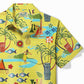 Hawaiian Shirt Coconut Tree Geometric Tiki &amp; Tops