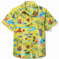 Hawaiian Shirt / Adults / S Hawaiian Shirt Coconut Tree Geometric Tiki &amp; Tops