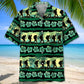 Tropical Hiking Nature Hawaiian Shirt For Sports Fans, Summer Outings, And Relaxed Vacation Wear