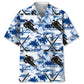 Hockey Blue Nature Hawaiian Shirt For Beach Days, Summer Outings, And Thoughtful Gift Giving