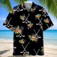 Hockey Nature Hawaiian Shirt For Coastal Travel, Casual Events, And Comfortable Summer Wear
