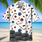 Hockey Creative Pattern Hawaiian Shirt For Beach Days, Summer Outings, And Thoughtful Gift Giving