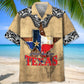 Hold Line Texas Hawaiian Shirt For Coastal Travel, Casual Events, And Comfortable Summer Wear