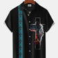 Holiday Easter Cross Lion Faith Hawaiian Shirt For Holiday Parties, Tropical Vacations, And Festive Gift Giving