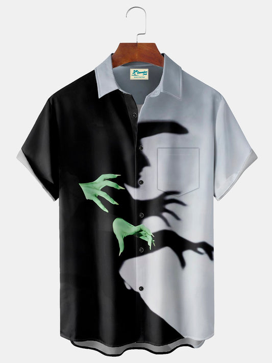 Halloween Holiday Witch Tall Hawaiian Shirt For Christmas Gatherings, Resort Trips, And Cheerful Seasonal Style