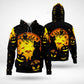 Black Cat Pumpkin Halloween Hoodie For Spooky Gatherings Fall Travel And Comfortable Layering