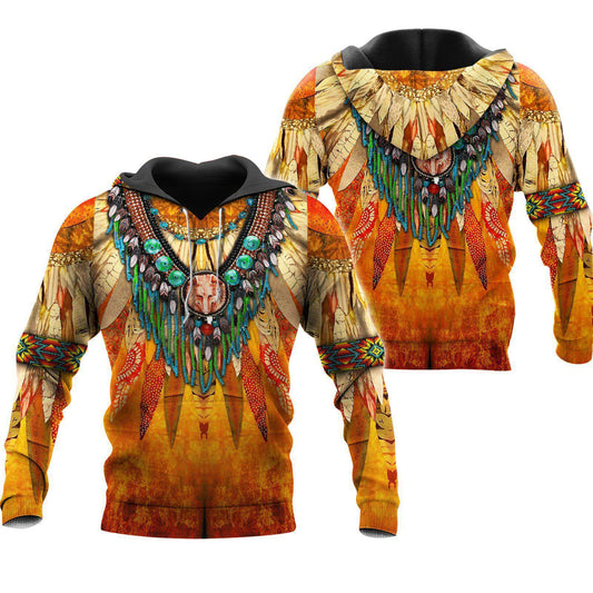 Native Inspired Sunset Hoodie For Artistic Heritage Style Seasonal Events And Everyday Comfort