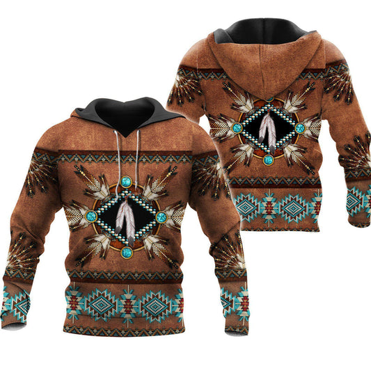 Native Inspired Nature Sign Hoodie For Traditional Artwork Lovers Travel And Relaxed Daily Outfits