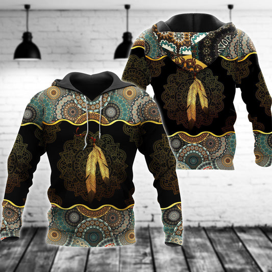 Native Inspired Peace Life Love Hoodie For Festival Adventures Daily Outfits And Gift Giving
