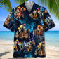 Horse Racing Thunder Hawaiian Shirt For Resort Trips, Coastal Parties, And Warm Weather Style