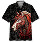Horse Viking Hawaiian Shirt For Mythic Art Lovers, Coastal Outings, And Thoughtful Gift Giving