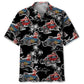 Classic Hot Rod Personalized Photo Face Hawaiian Shirt For Racing Fans, Summer Outings, And Relaxed Vacation Wear