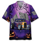 Hawaiian Shirt / Adults / S Hot Rod Racing Halloween Night Hawaiian Shirt