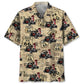 Hot Rod Racing Historic Highway Hawaiian Shirt For Coastal Travel, Casual Events, And Comfortable Summer Wear