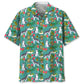 Husky Beach Hawaiian Shirt For Island Vacations, Resort Wear, And Relaxed Seasonal Style