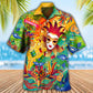 Happy Vintage Carnival Celebration Hawaiian Shirt For Beach Parties And Weekend Getaways