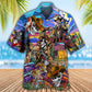 Skull Cowboy Pirates Hawaiian Shirt For Coastal Adventures And Warm Weather Wear