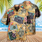 Camera Look Old Cameras Hawaiian Shirt For Vacation Days And Relaxed Coastal Outings