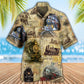 Train Amazing Locomotive Hawaiian Shirt Artwork View For Coastal Escapes And Resort Style