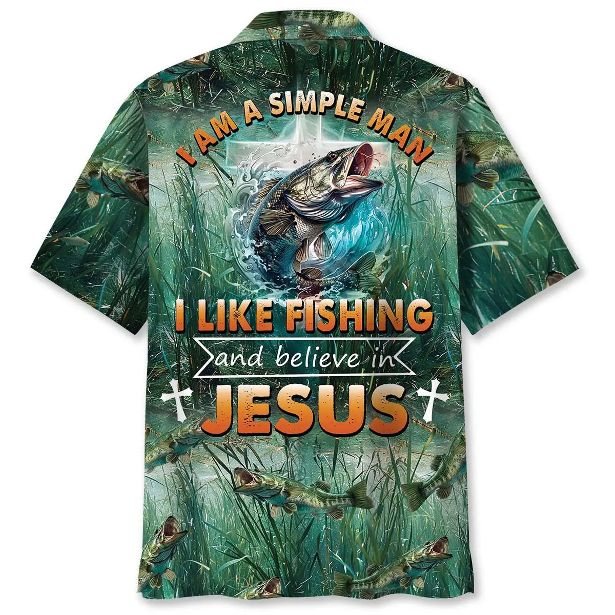 Fishing Faith Hawaiian Shirt For Island Vacations, Resort Wear, And Relaxed Seasonal Style