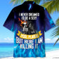Confident Pool Player Humor Hawaiian Shirt For Summer Vacation, Beach Travel, And Casual Wear