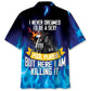 Confident Pool Player Humor Hawaiian Shirt For Summer Vacation, Beach Travel, And Casual Wear