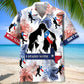 Texas Pride Bigfoot Hawaiian Shirt For Island Vacations, Resort Wear, And Relaxed Seasonal Style