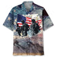 Veteran Support Hawaiian Shirt For Weekend Escape And Island Inspired Style