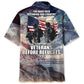 Veteran Support Hawaiian Shirt For Summer Vacation And Island Inspired Style