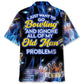 Senior Bowling Humor Hawaiian Shirt For Beach Days, Weekend Events, And Thoughtful Gift Giving