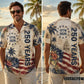 American Independence 250th Anniversary Tropical 1776 2026 Summer Hawaiian Shirt For Island Adventure And Memorable Gifting