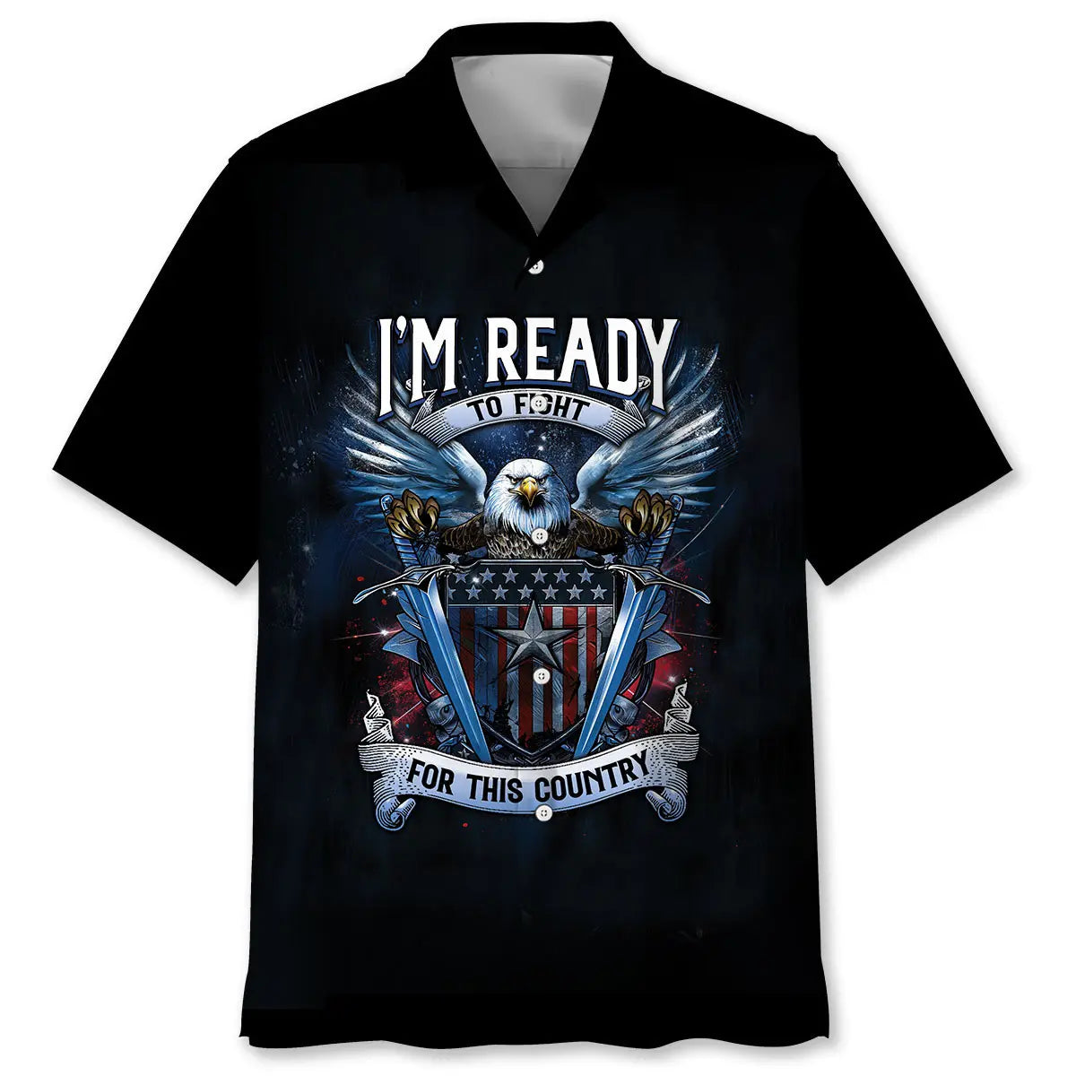 Patriotic Service Hawaiian Shirt For Holiday Gatherings, Coastal Trips, And Proud Seasonal Style