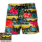Classic Muscle Car Cool Tropical Personalized Photo Beach Shorts For Coastal Adventures And Relaxed Summer Wear