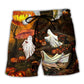 Halloween Ghost Cute Moon Beach Shorts For Coastal Adventures And Relaxed Summer Wear