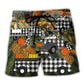 Halloween Grandma's Little Pumpkins Beach Shorts For Coastal Adventures And Relaxed Summer Wear