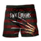 Halloween Scare Sweet Dreams Trick Or Treat Beach Shorts For Outdoor Adventures And Thoughtful Seasonal Gifts